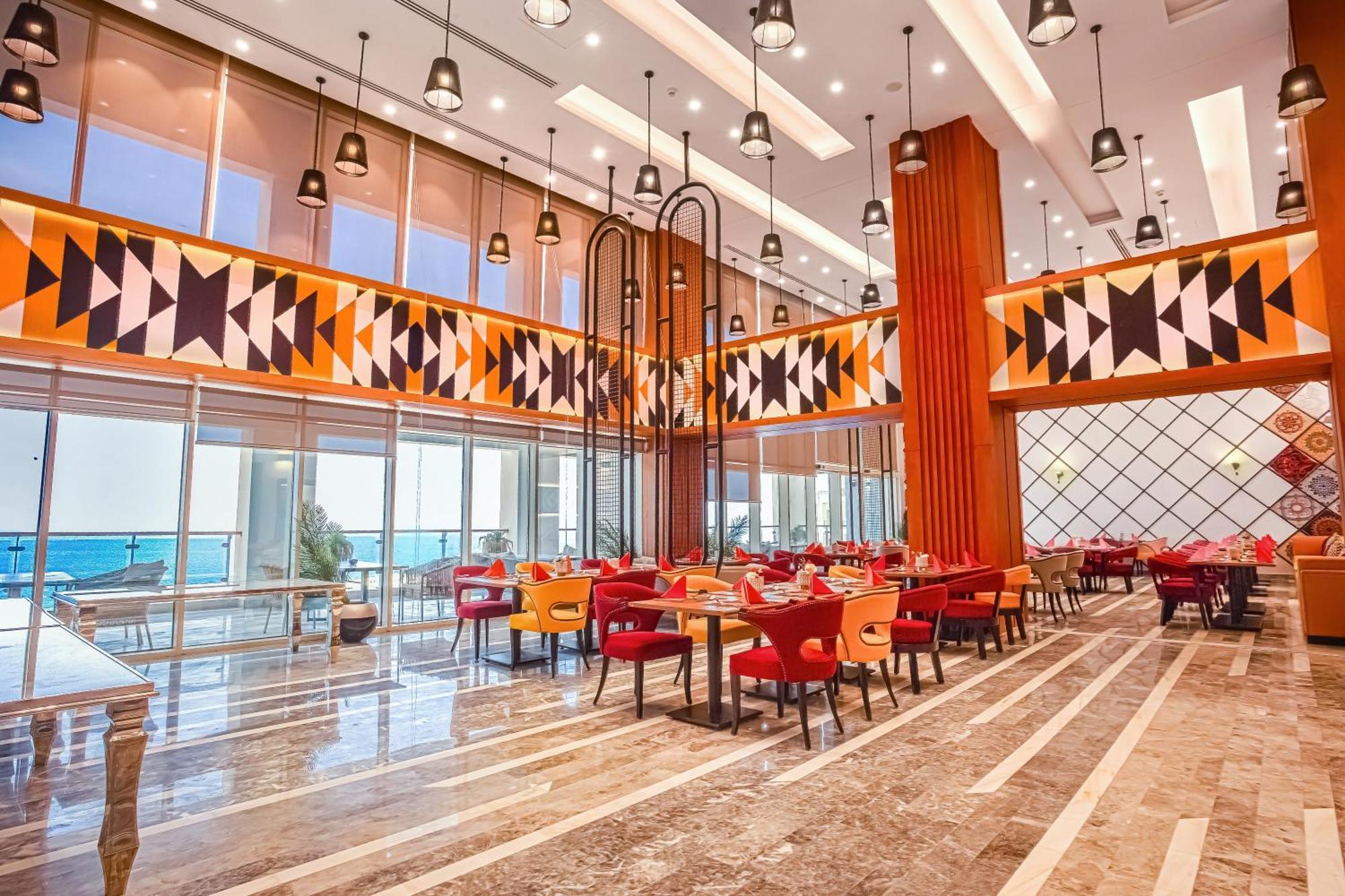 Tolip Resort El Galala Hills 아인 수크나 외부 사진 The restaurant